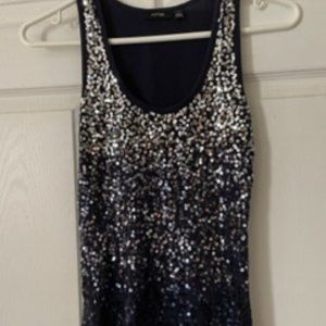 Navy Blue Tank Top